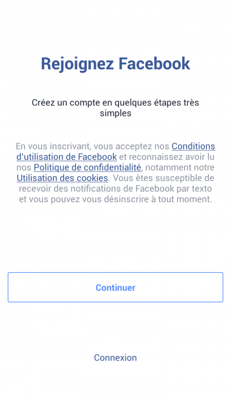 comment creer un compte sur fb